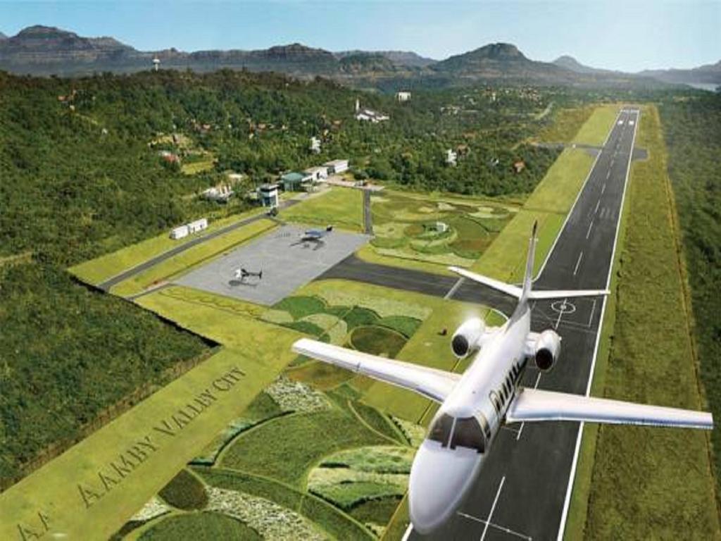 Aamby Valley City Lonavala Buitenkant foto Artist's rendering of the proposed airport